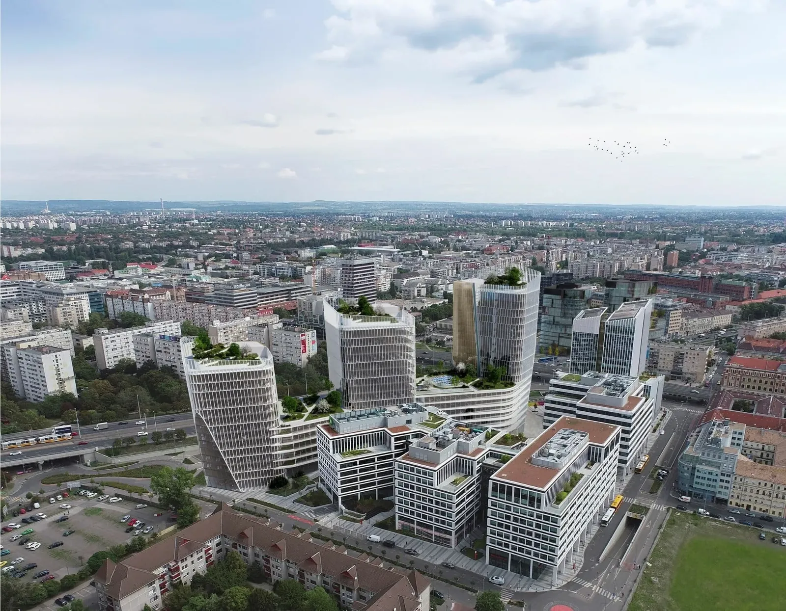 MBH Bank – aerial visualisation