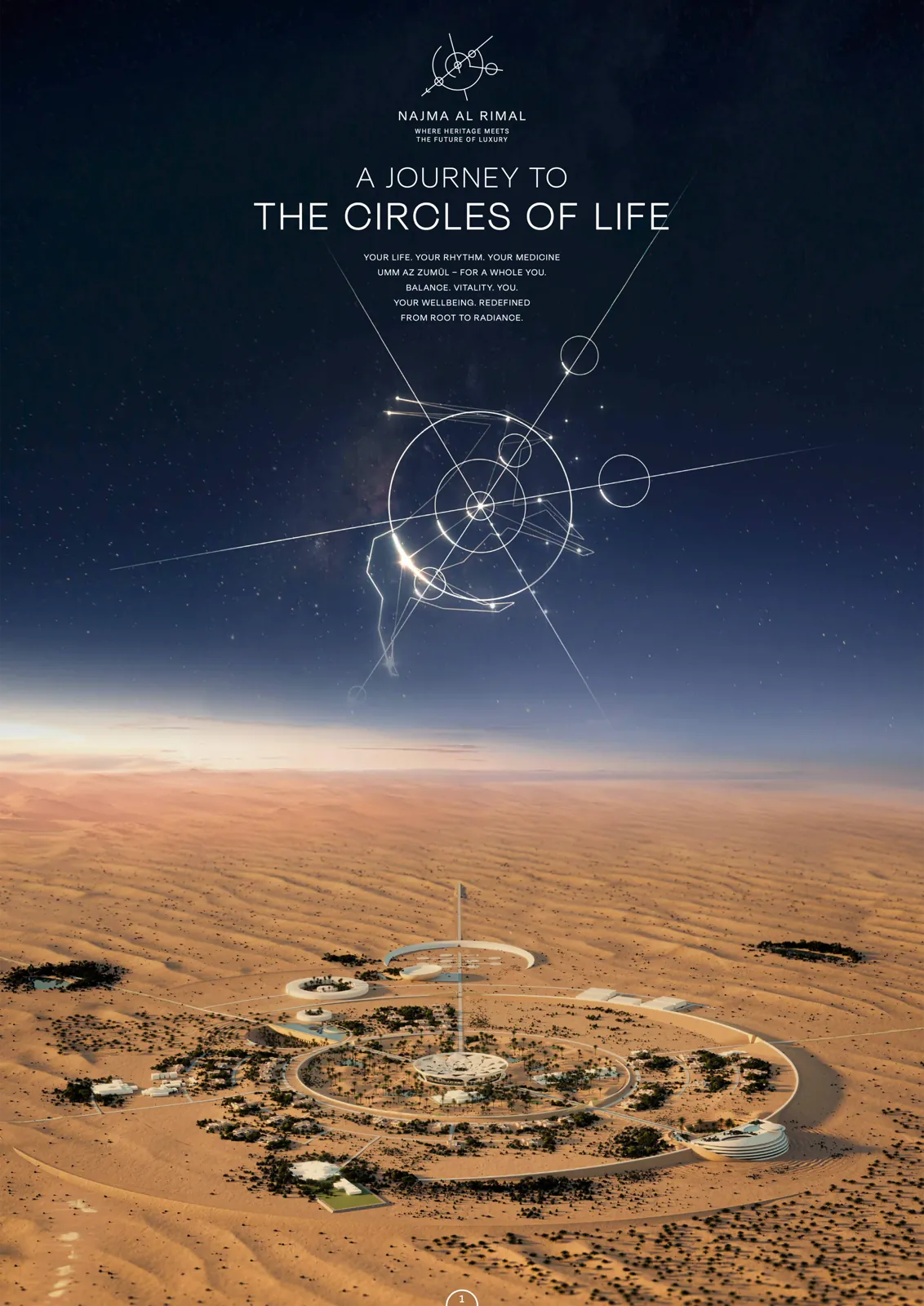 Najma Al Rimal – A Journey to the Circles of Life