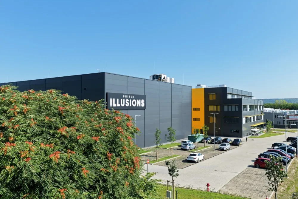 United Illusions – studio complex, exterior view